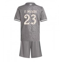 Real Madrid Ferland Mendy #23 Kolmas Peliasu Lasten 2024-25 Lyhythihainen (+ Lyhyet housut)